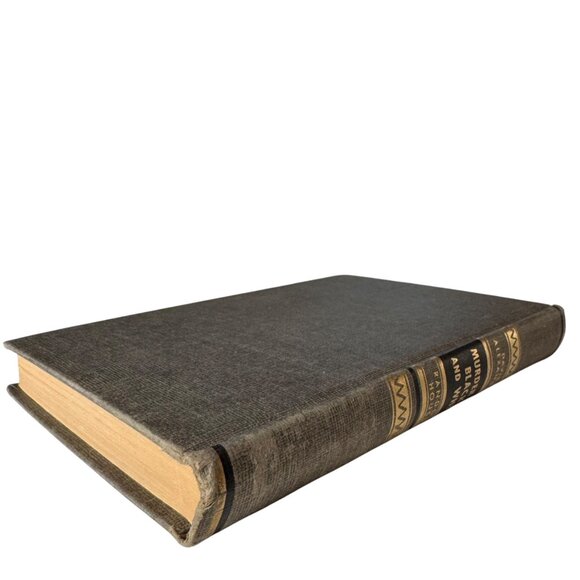 First Edition Murder In Black And White By David Alexander Random House 1951 HC - Picture 6 of 16